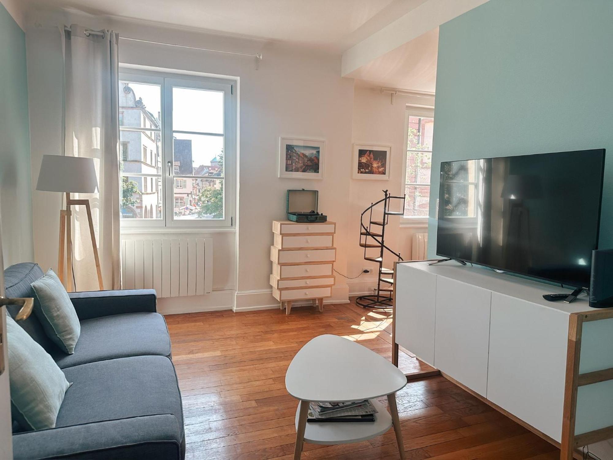 Pastel Au Grenier A Sel Apartment กอลมาร์ ภายนอก รูปภาพ